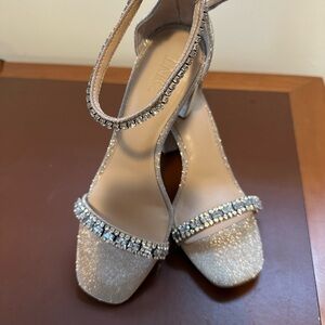 Elegant Silver Women's Sandals